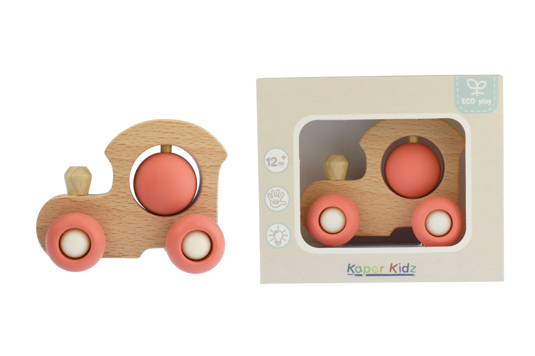 ECOSPIN TRAIN RED - Bamboo Sprout